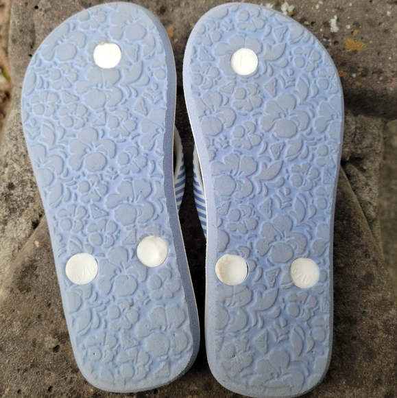 Roxy Girl's Pebbles Flip Flop Sandals 9 / 10 - Picture 6 of 7